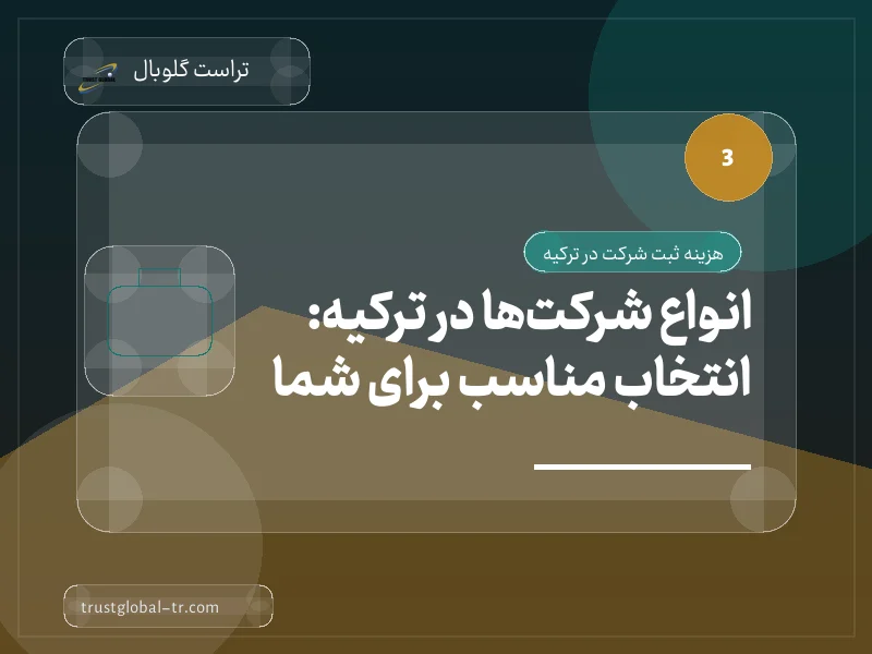 انواع شرکتها در ترکیه: انتخاب مناسب برای شما انواع شرکتها در ترکیه: انتخاب مناسب برای شما