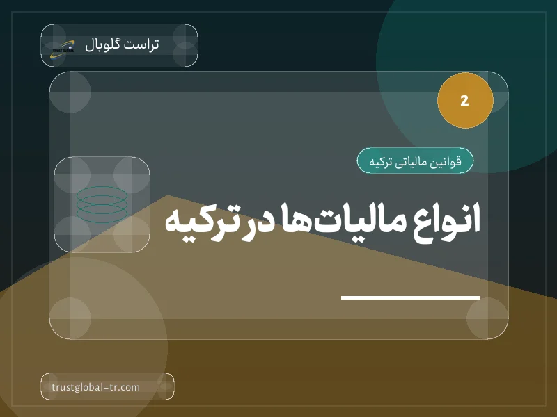 انواع مالیاتها در ترکیه انواع مالیاتها در ترکیه