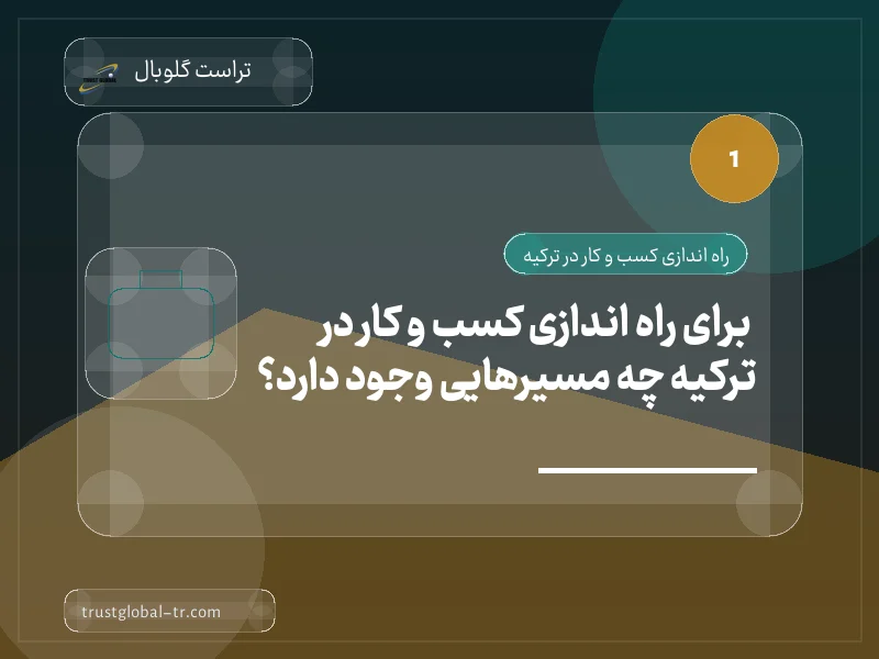 برای راه اندازی کسب و کار در ترکیه چه مسیرهایی وجود دارد؟ برای راه اندازی کسب و کار در ترکیه چه مسیرهایی وجود دارد؟