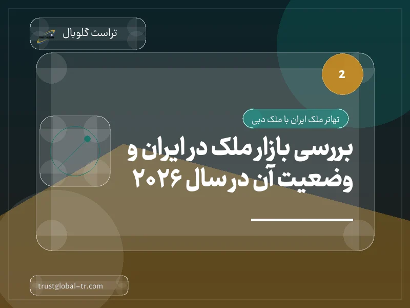 بررسی بازار ملک در ایران و وضعیت آن در سال 2026 بررسی بازار ملک در ایران و وضعیت آن در سال 2026