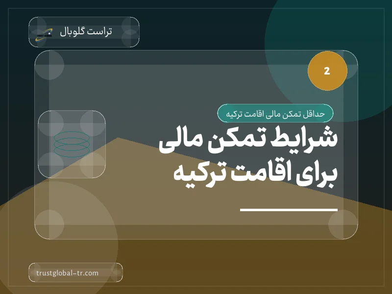 شرایط تمکن مالی برای اقامت ترکیه شرایط تمکن مالی برای اقامت ترکیه