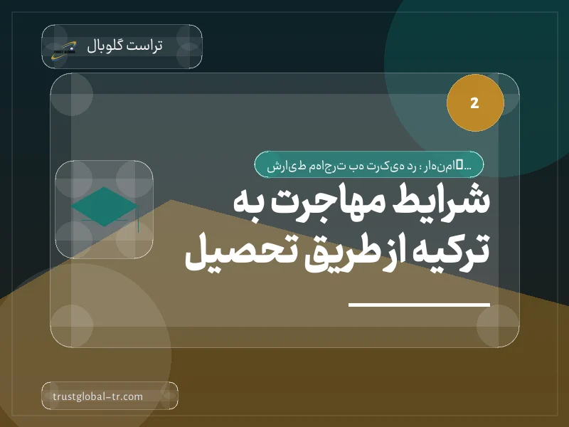شرایط مهاجرت به ترکیه از طریق تحصیل شرایط مهاجرت به ترکیه از طریق تحصیل