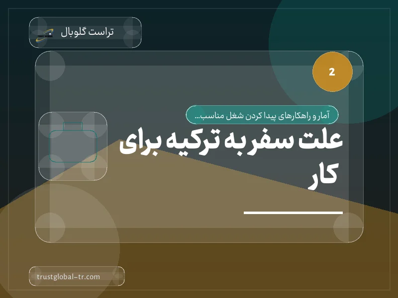 علت سفر به ترکیه برای کار علت سفر به ترکیه برای کار
