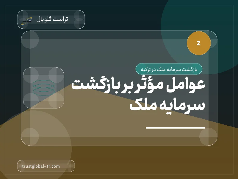 عوامل مؤثر بر بازگشت سرمایه ملک عوامل مؤثر بر بازگشت سرمایه ملک