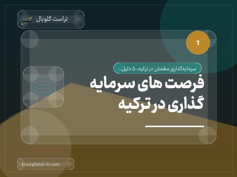 فرصت های سرمایه گذاری در ترکیه فرصت های سرمایه گذاری در ترکیه