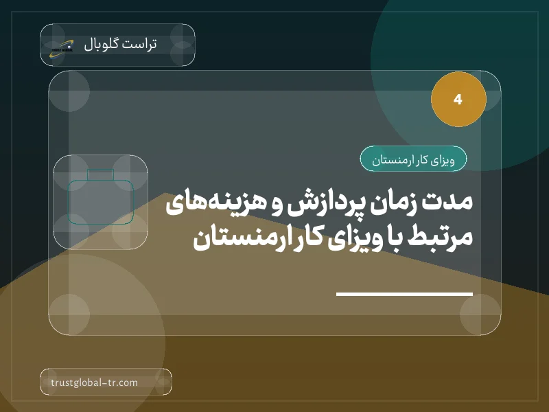 مدت زمان پردازش و هزینههای مرتبط با ویزای کار ارمنستان مدت زمان پردازش و هزینههای مرتبط با ویزای کار ارمنستان