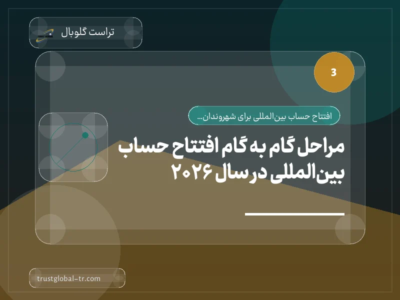 مراحل گام به گام افتتاح حساب بینالمللی در سال 2026 مراحل گام به گام افتتاح حساب بینالمللی در سال 2026
