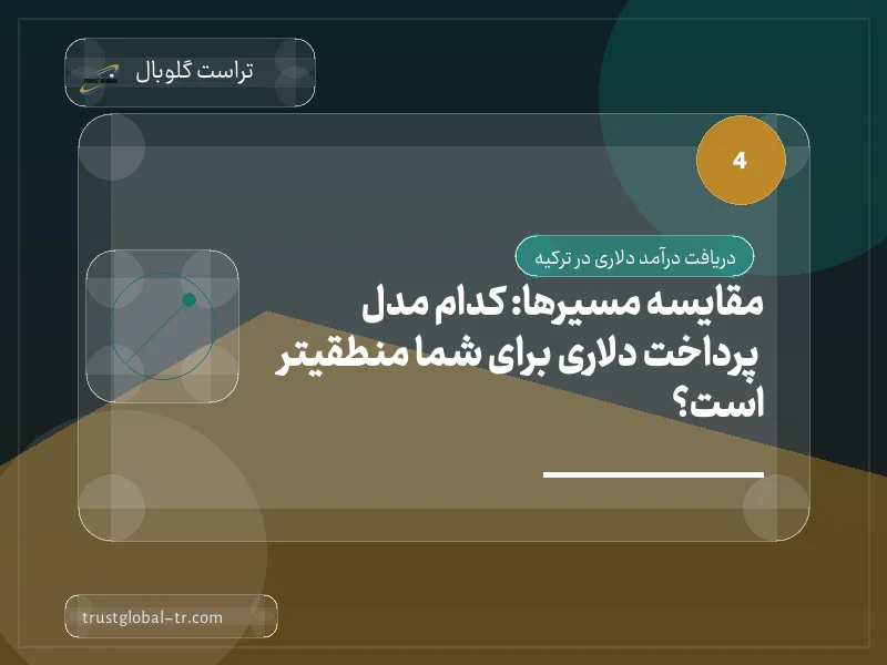 مقایسه مسیرها: کدام مدل پرداخت دلاری برای شما منطقیتر است؟ مقایسه مسیرها: کدام مدل پرداخت دلاری برای شما منطقیتر است؟