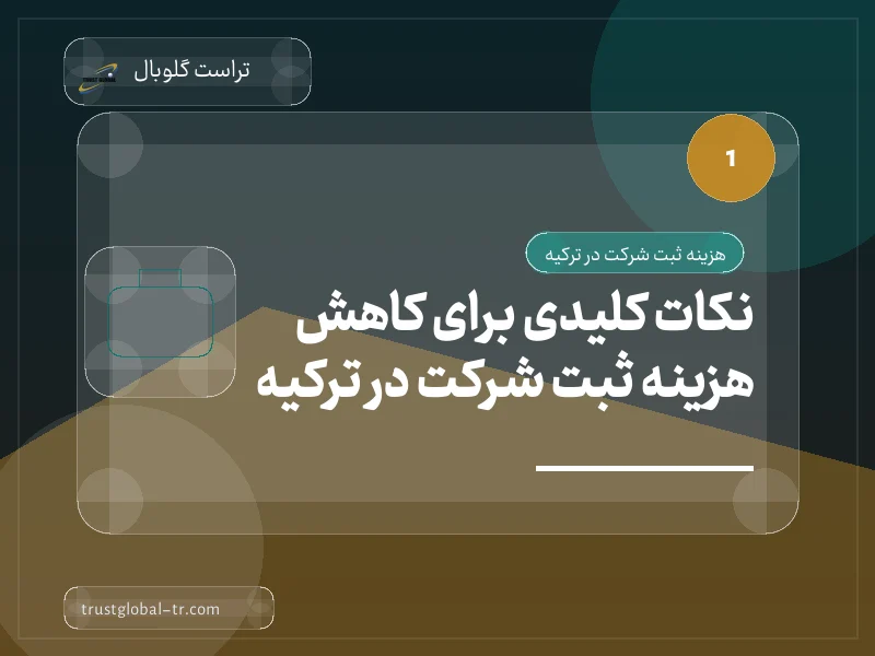 نکات کلیدی برای کاهش هزینه ثبت شرکت در ترکیه نکات کلیدی برای کاهش هزینه ثبت شرکت در ترکیه