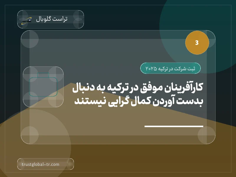 کارآفرینان موفق در ترکیه به دنبال بدست آوردن کمال گرایی نیستند کارآفرینان موفق در ترکیه به دنبال بدست آوردن کمال گرایی نیستند