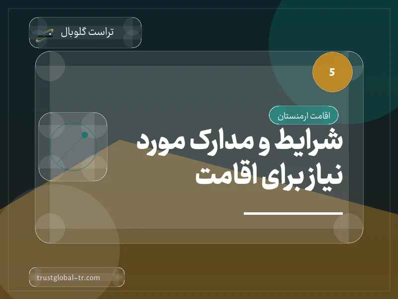 2. شرایط و مدارک مورد نیاز برای اقامت 2. شرایط و مدارک مورد نیاز برای اقامت